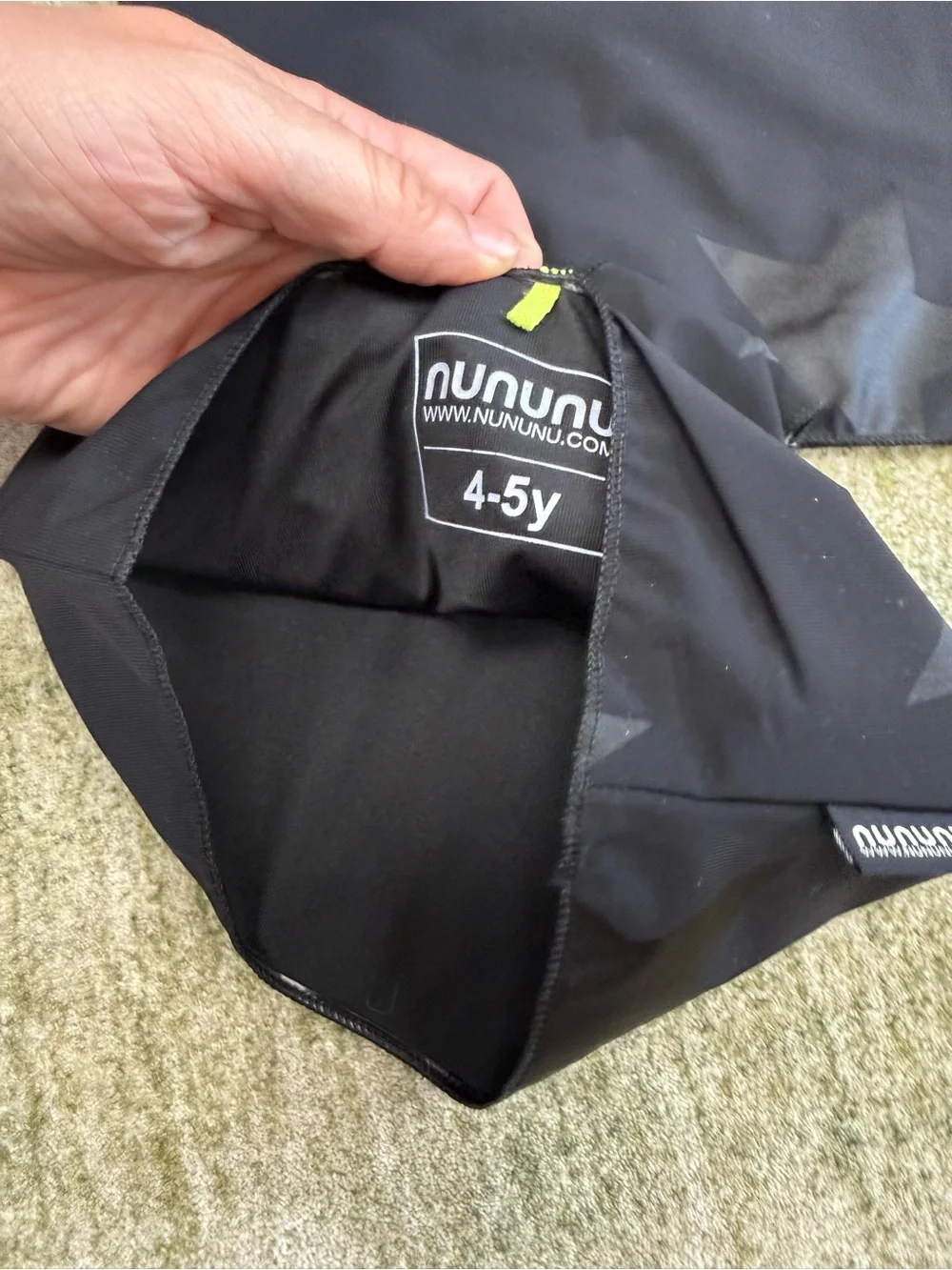 New Nununu 4/5 black Tankini